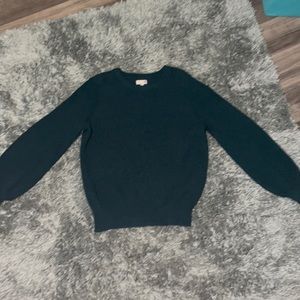 Green sweater